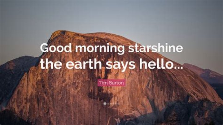 Good Morning Starshine The Earth Says Hello TikTok Origin & Song