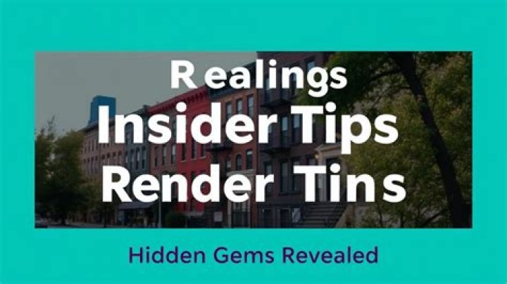 Insider Insights And Hidden Gems Revealed